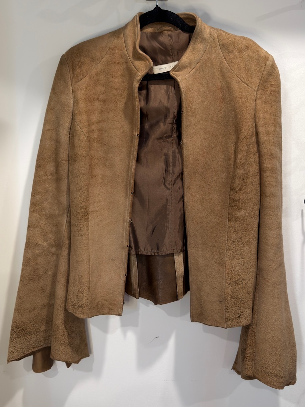 RARE Ruffo Research Fall 2000 collection Leather Suede Jacket - Picture 1 of 12